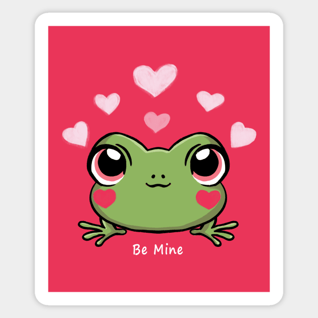 Be Mine Sticker by CreativeSage